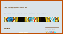 Desktop Screenshot of faithlutheranisanti.com